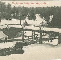 The Oxenden Bridge, near Wiarton, Ont., front